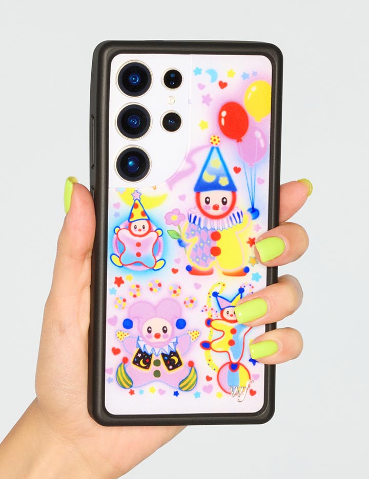 Clown Around Graphic Samsung Galaxy Phone Case Protective Cover - Image 9