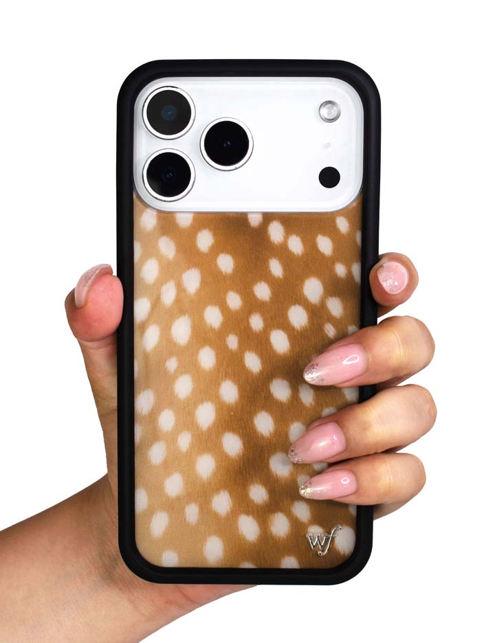 Fawn Deer Print Phone Case - Caramel Woodland Aesthetic - Image 34