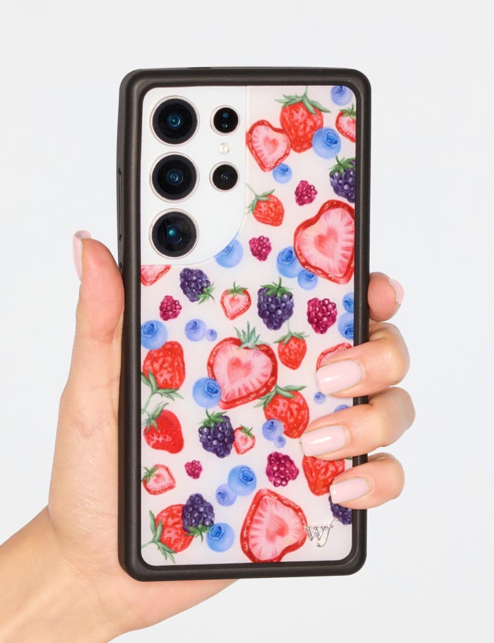 Fruit Tart Samsung Galaxy Phone Case with Protective Bumper - Image 9