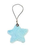 Fluffy Star Charm | Blue