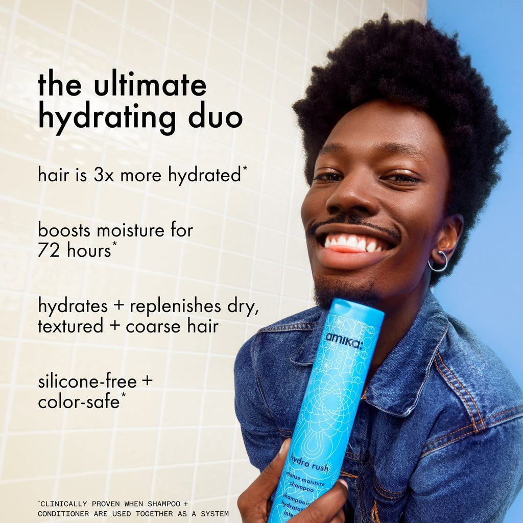 Hydro Rush Intense Moisture Shampoo for Dry and Coarse Hair