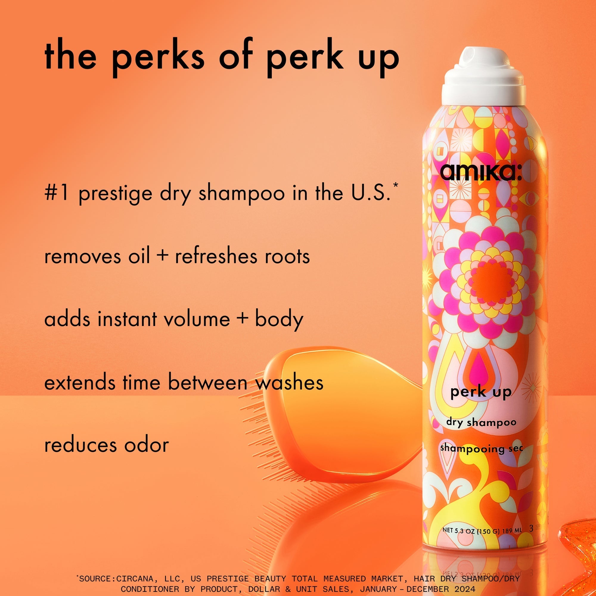 Perk Up Talc-Free Dry Shampoo for Oil Absorption and Volume