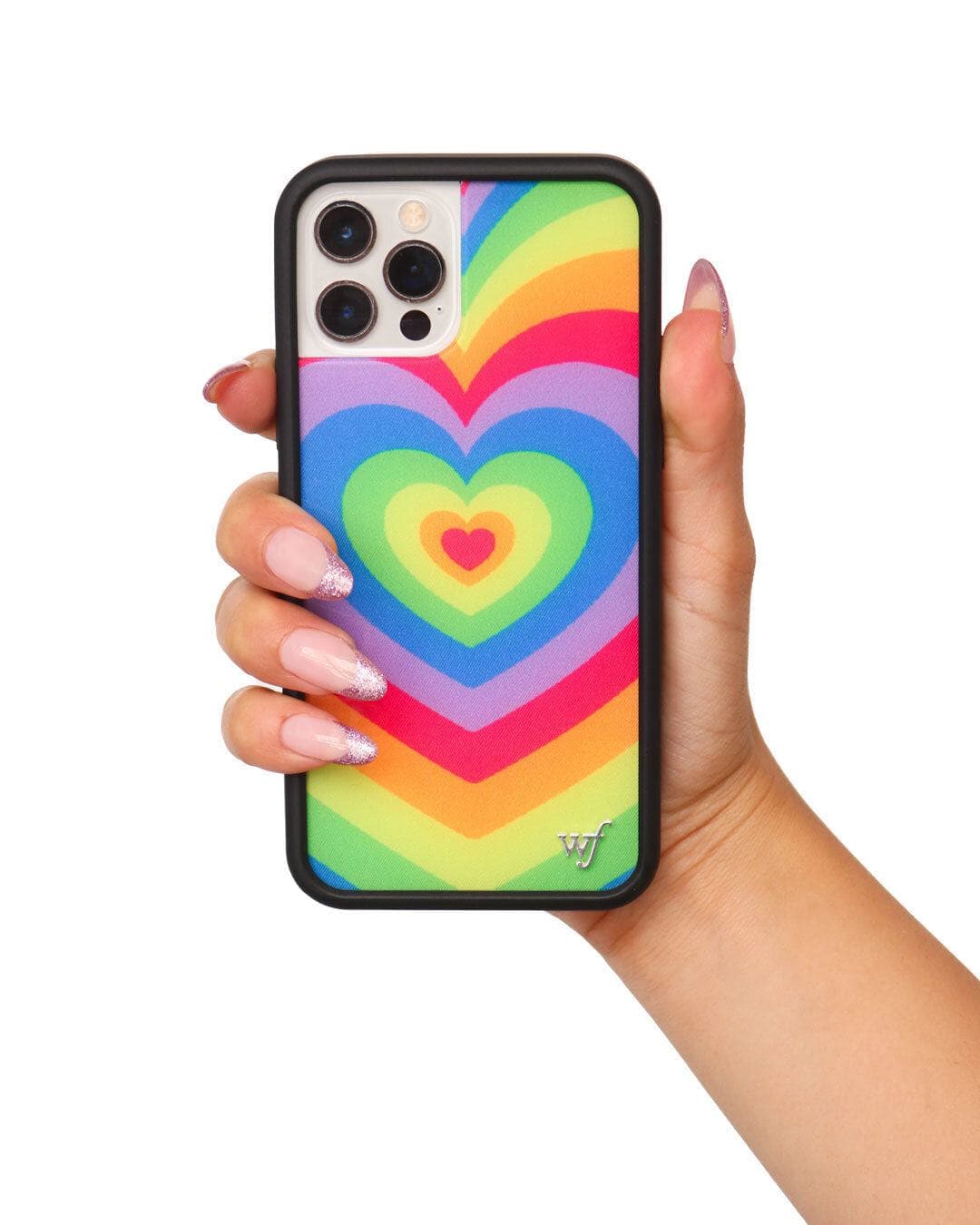 Rainbow Heart Latte Love iPhone Case - Image 7