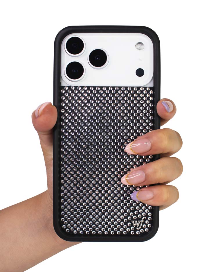 White Rhinestone iPhone Case - Image 39
