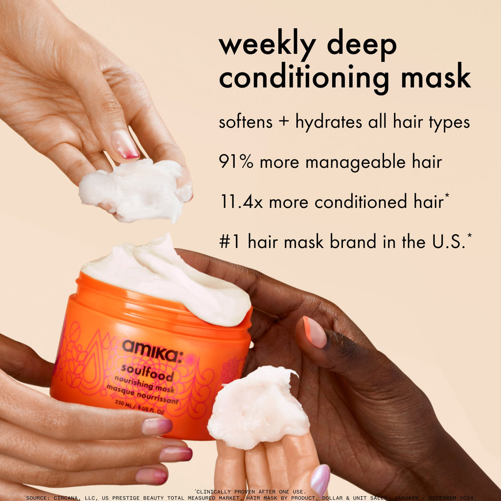 Soulfood Nourishing Hair Mask with Sea Buckthorn & Jojoba Oil