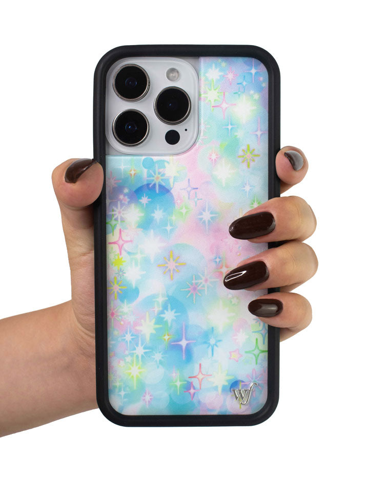 Sparkle City Pastel Star Pattern iPhone Case - Image 43