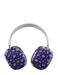 Sugar Plum Floral patterned protective cover for Apple AirPods Max headphones