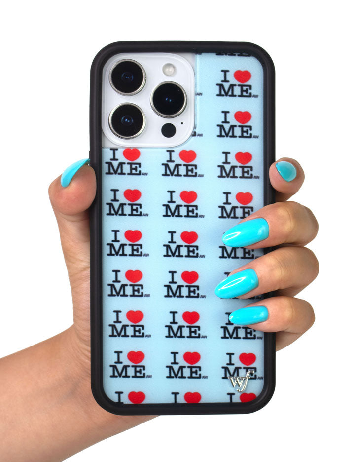I Heart Me iPhone Case | Blue