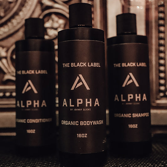 Alpha Organic Body Wash for Men with Activated Charcoal 16oz - Image 2
