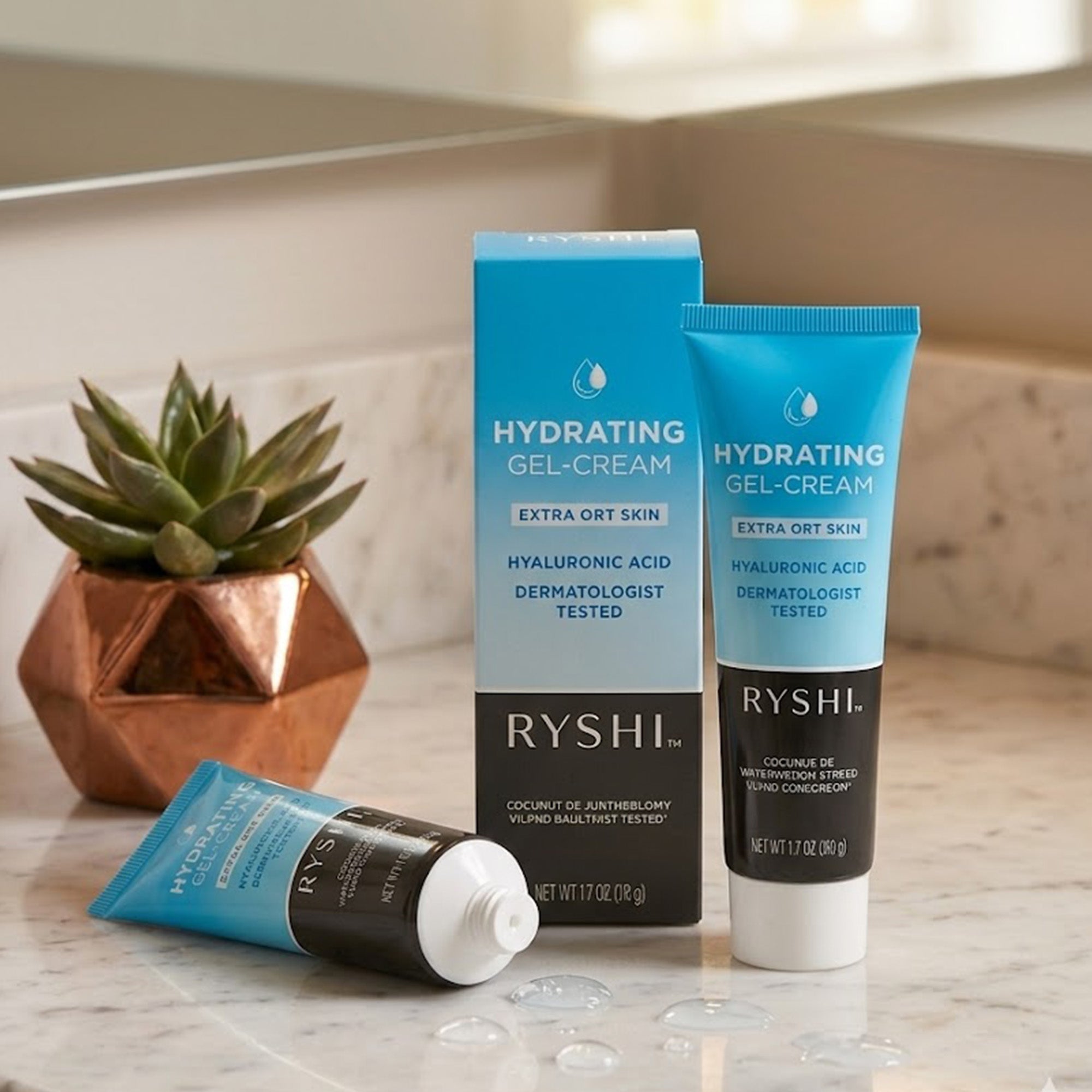 Hydrating Gel Cream for Extra Dry Skin – With Hyaluronic Acid, Deep Moisture, Lightweight Feel – Gentle on Sensitive Skin