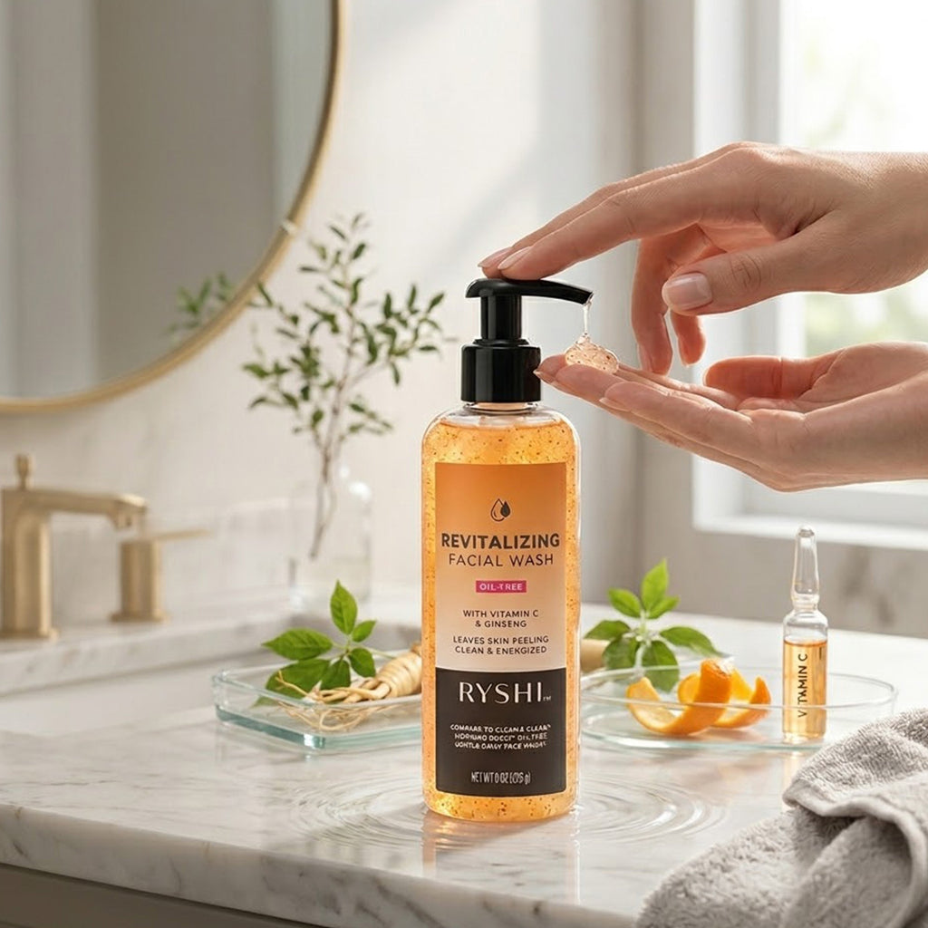 Clear & Radiant Skin Bundle: Acne Foaming Wash + Revitalizing Facial Wash