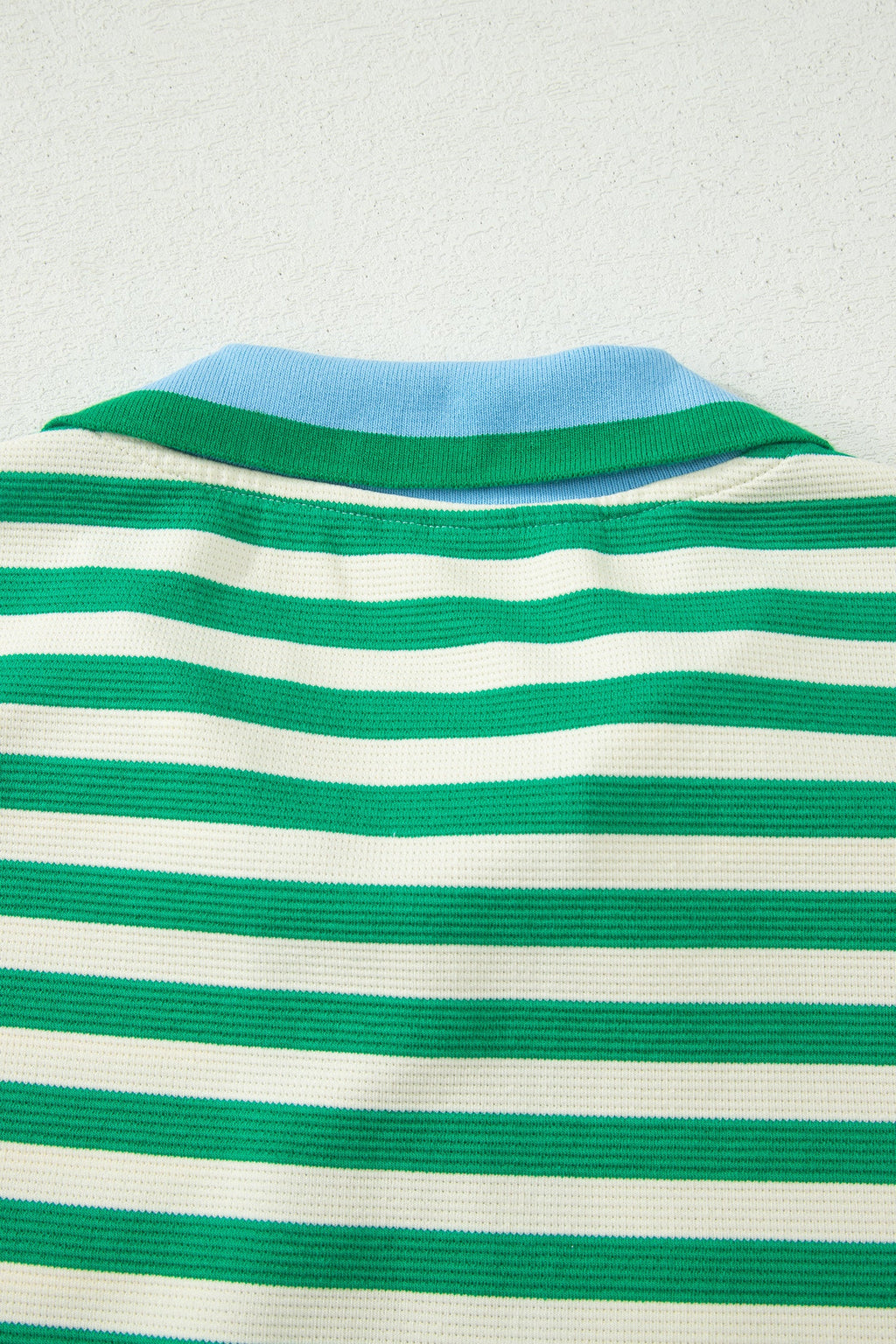 Striped Sleeveless Quarter Zip Knit Skort Set - Women's 2pcs Set