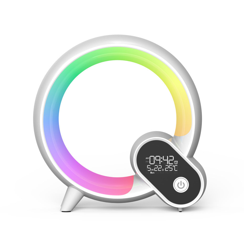 Creative Q Sunrise Alarm Clock with Bluetooth Audio and RGB Lights