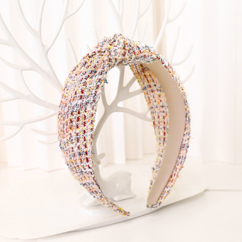 Chic Woolen Knot Headband - Comfortable & Stylish Hair Accessory - Image 7