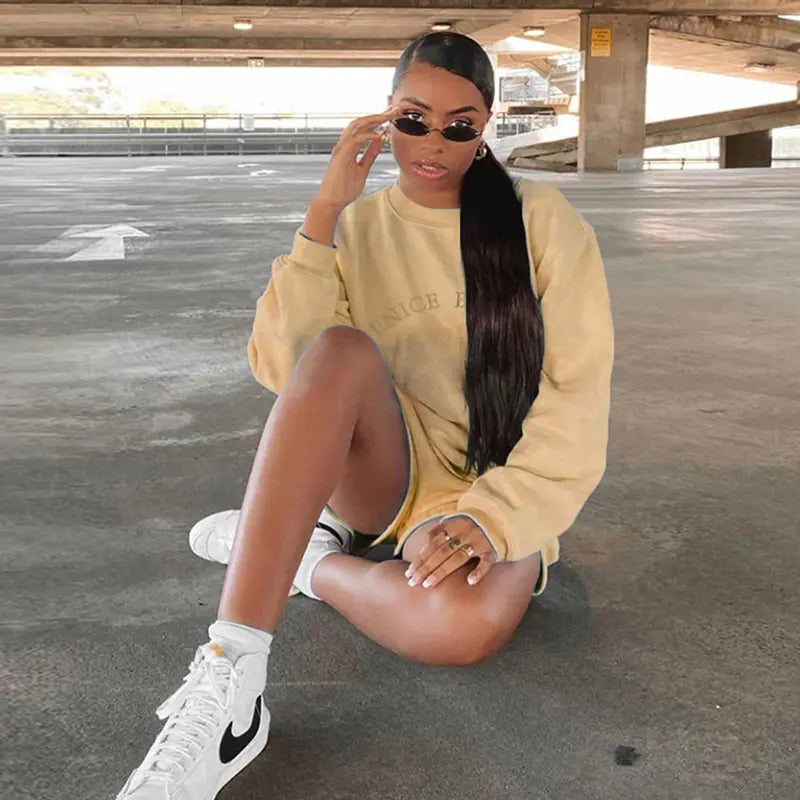 2023 Autumn Winter Women's Casual Hoodie Set