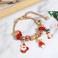 Cross-Border Christmas Gift Crystal Beaded Bracelet Pan's Girls' Jewelry Halloween DIY Kidsren's Snake Bone Bracelet