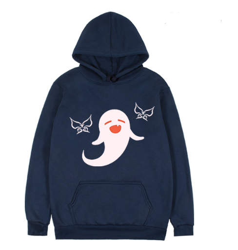 Women's Hu Tao Anime Graphic Hoodie - Pink & White Harajuku Style - Image 9