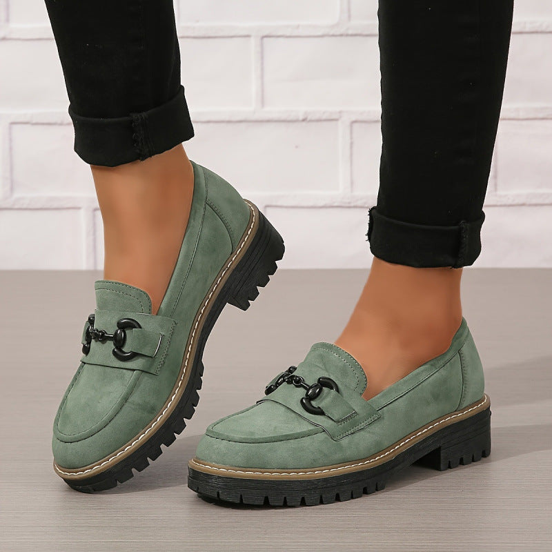 Women’s Horsebit Loafers – Elegant Flat Loafers for Work & Casual Wear