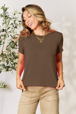 Soft Rayon Crewneck Tee