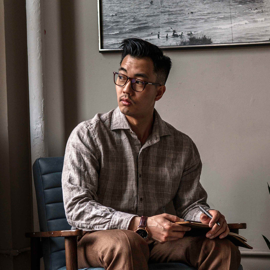Atwater Blue Light Glasses in Rye Tort - Lightweight Everyday Frame