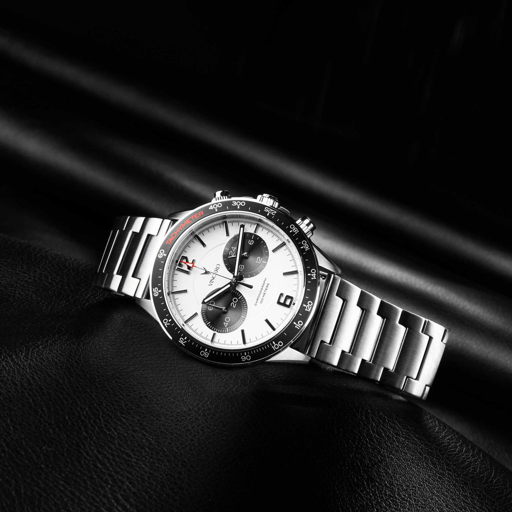 The Apex Panda Watch - 42mm Chronograph Wristwatch