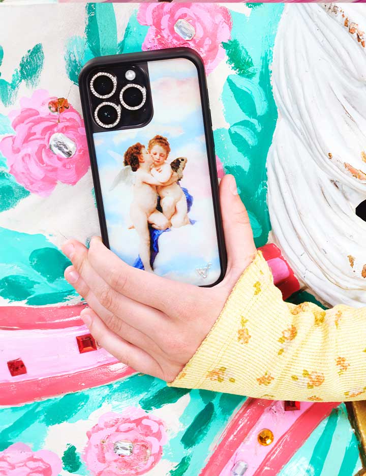Angels iPhone Case with Black Protective Bumper - Image 28