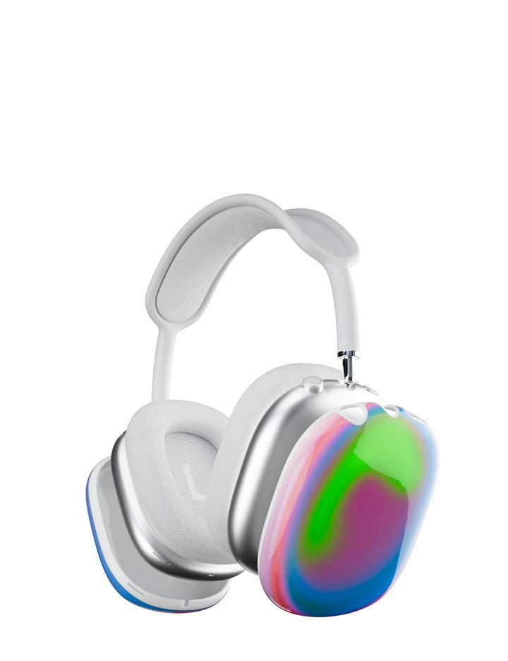 Aura AirPods Max Case Protective Cover Iridescent Swirl Design - Image 3