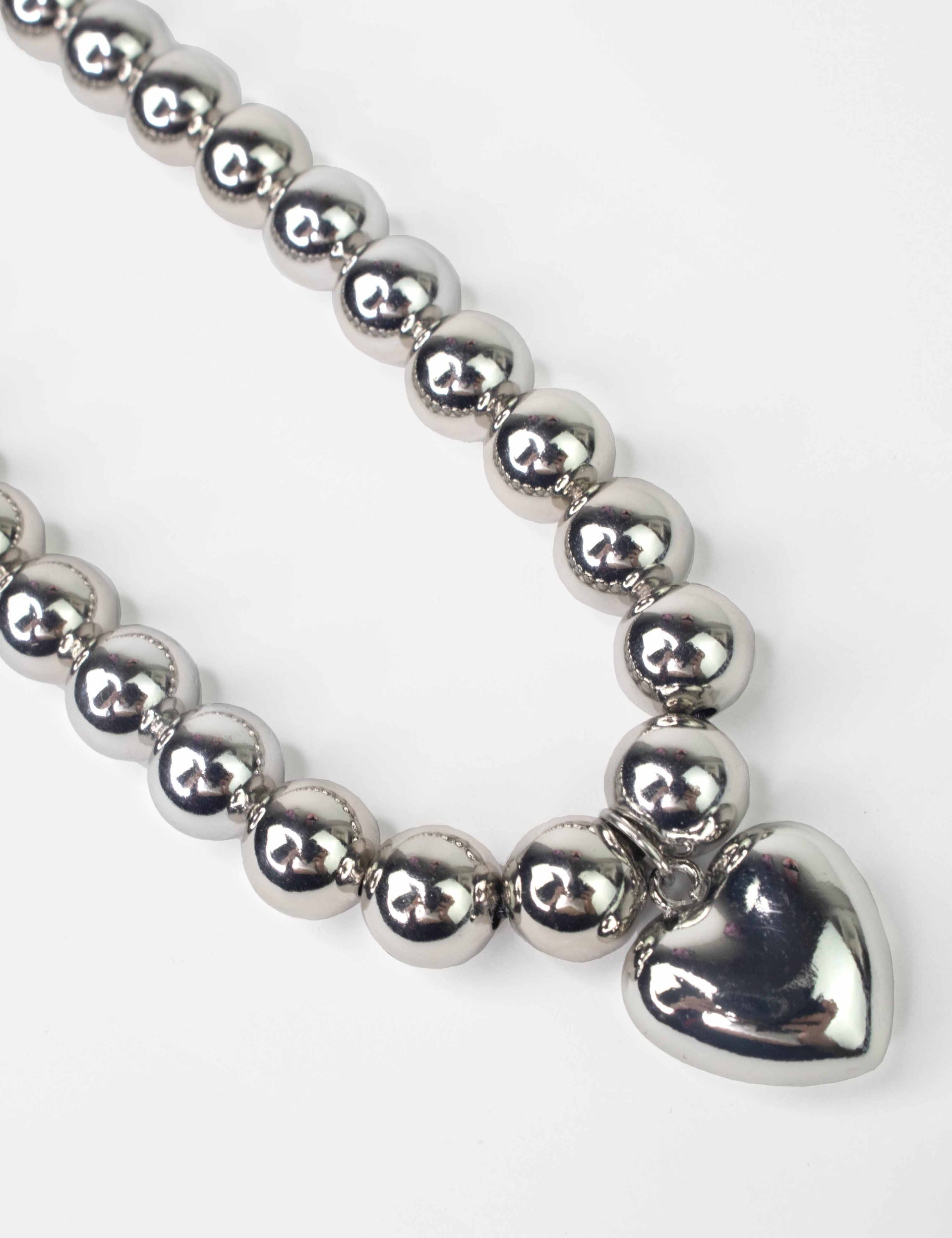 Chrome Heart Wristlet Beaded Phone Charm Strap - Image 2