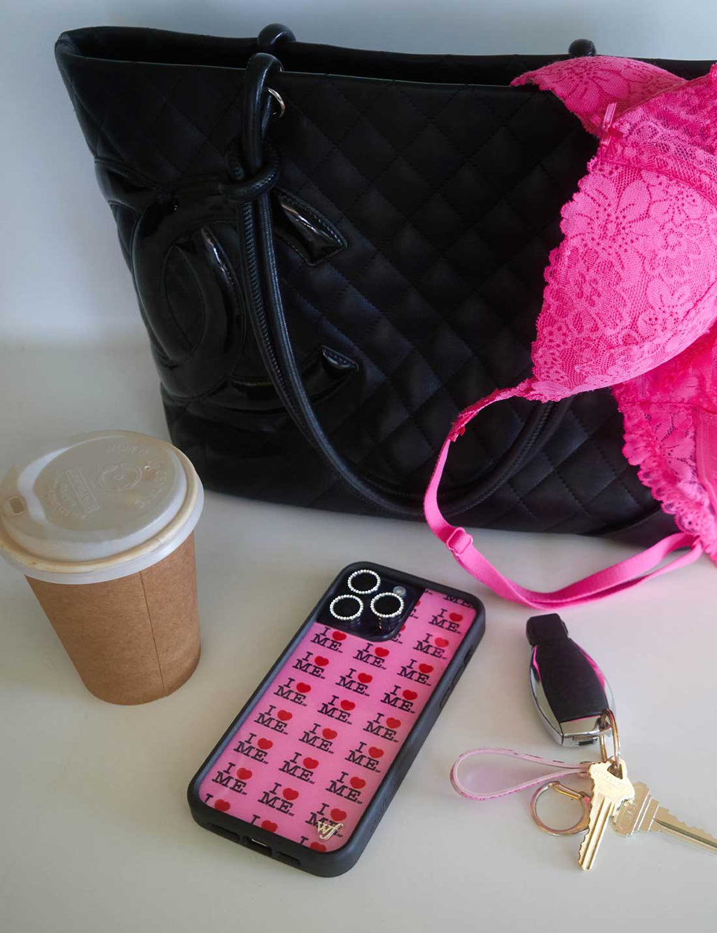 I Heart Me | Pink iPhone Case