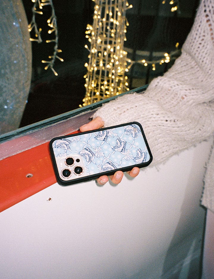 Ice Skates iPhone Case Limited Edition Winter Phone Cover