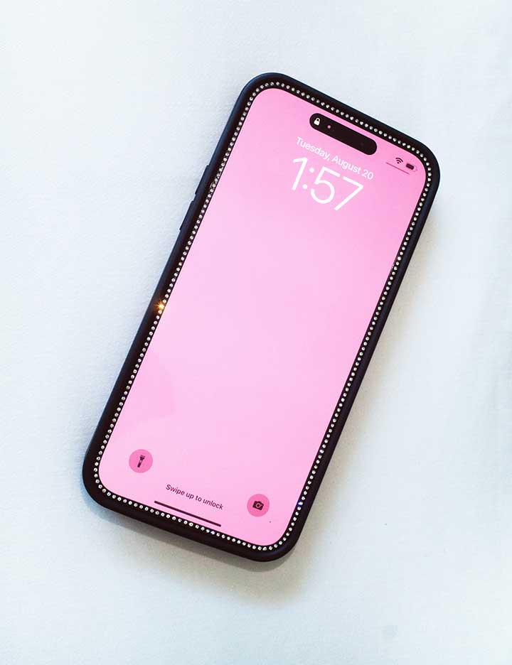 Mini Bling Tempered Glass Screen Protector for iPhone - Image 3