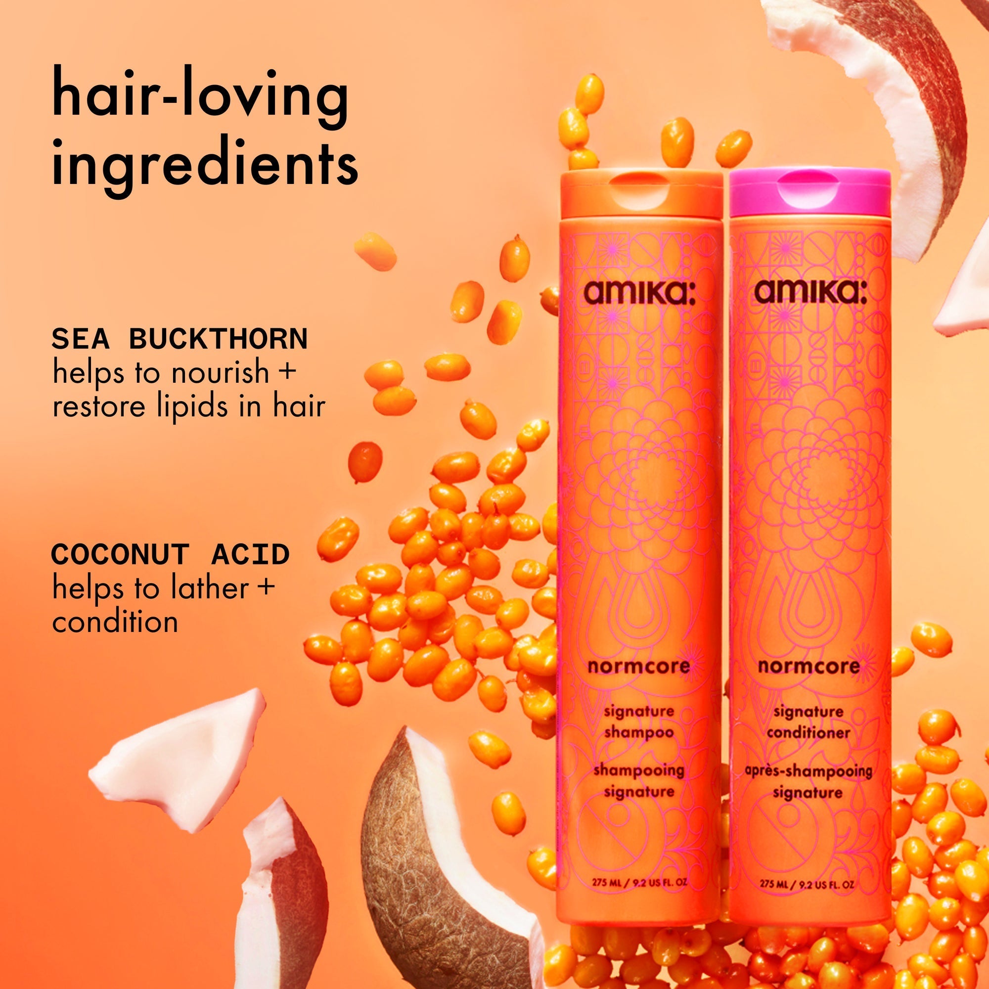Normcore Signature Shampoo with Sea Buckthorn & Coconut Acid