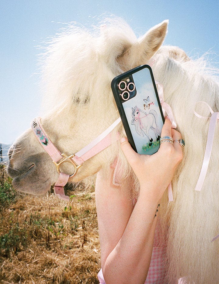 Precious Pony iPhone Case with Butterfly and Floral Details - Image 25