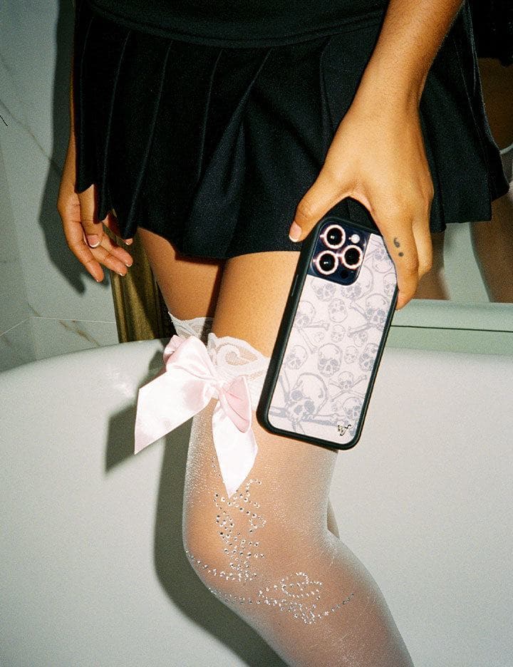 Skull Girl iPhone Case