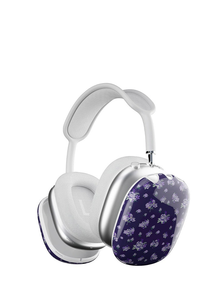 Sugar Plum Floral AirPods Max Protective Case Cover - Image 2
