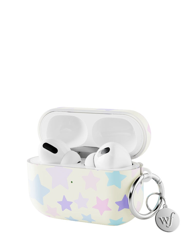 Super Sweet Stars Case for AirPods with Keychain Clip - Image 3