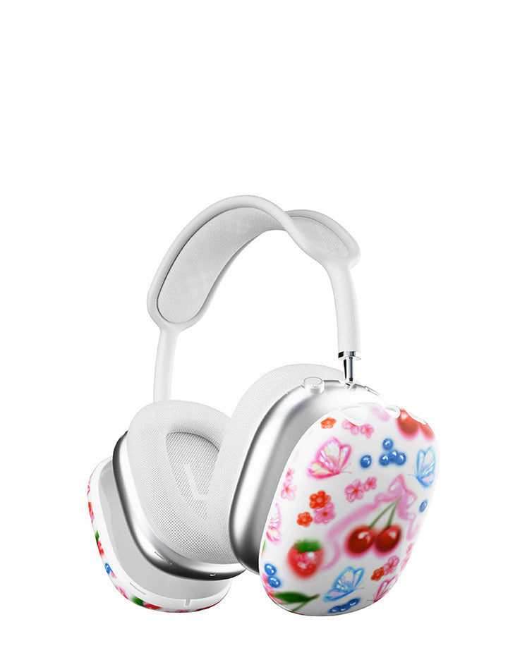 Sweet Cherries Protective Cover for Apple AirPods Max Headphones - Image 2