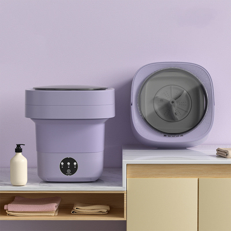 Portable Foldable Washing Machine for Underwear Socks & Delicates