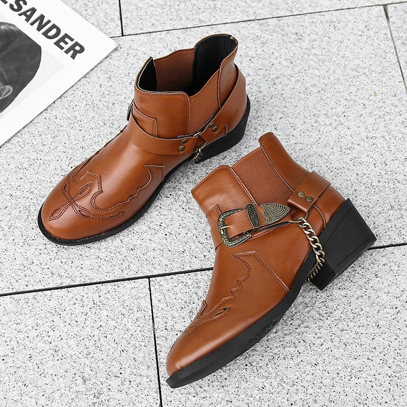 Women's Harajuku Style Knee-High Lace-Up Knight Boots - Image 9