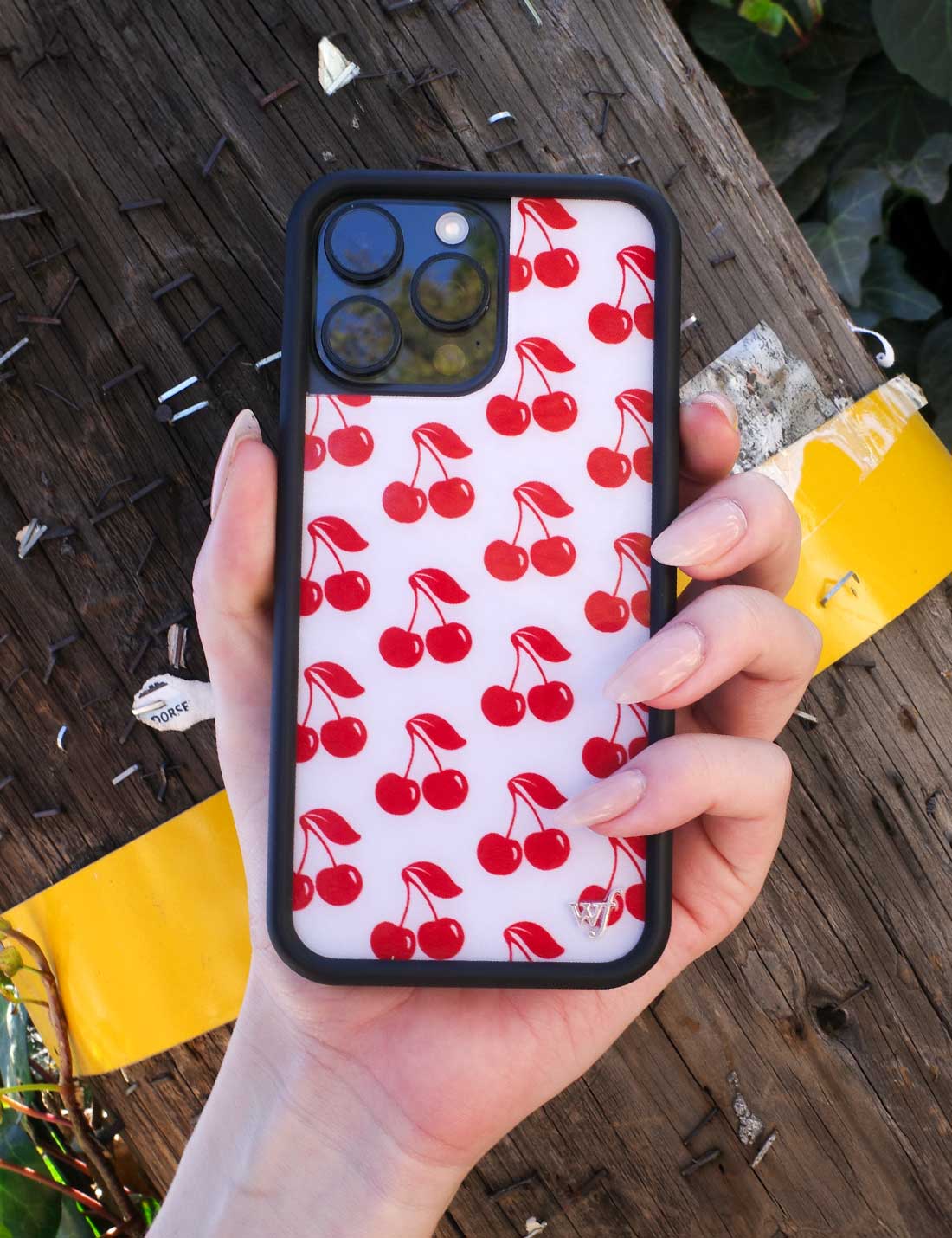 American Cherries iPhone Case With Vibrant Red Cherry Pattern - Image 37