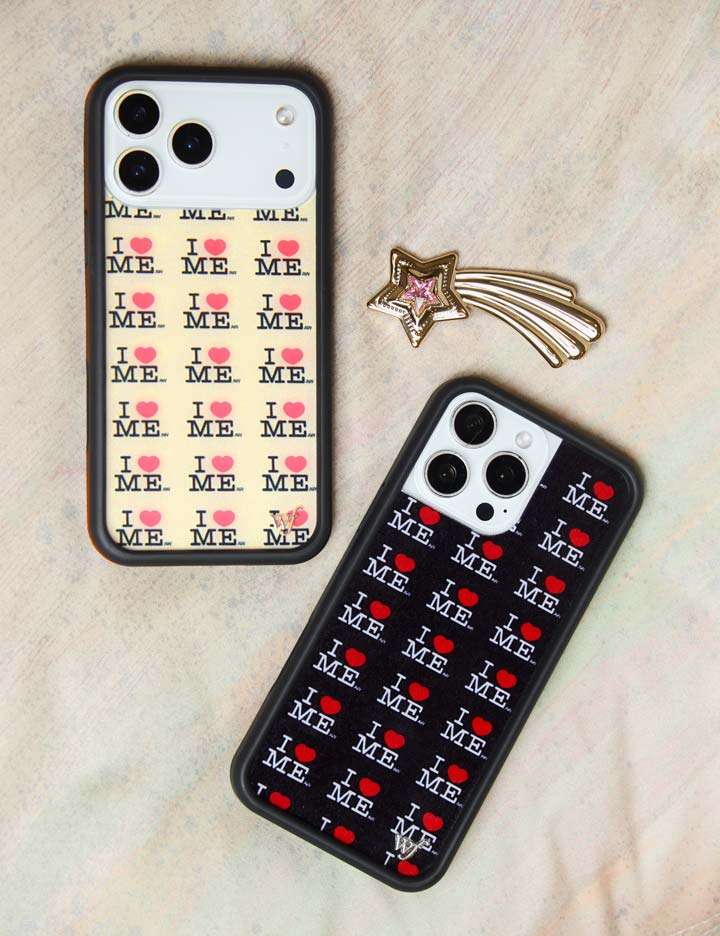 I Heart Me | Black iPhone Case