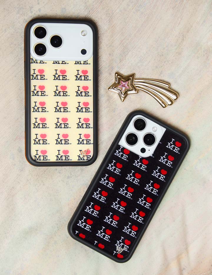 I Heart Me | Yellow iPhone Case