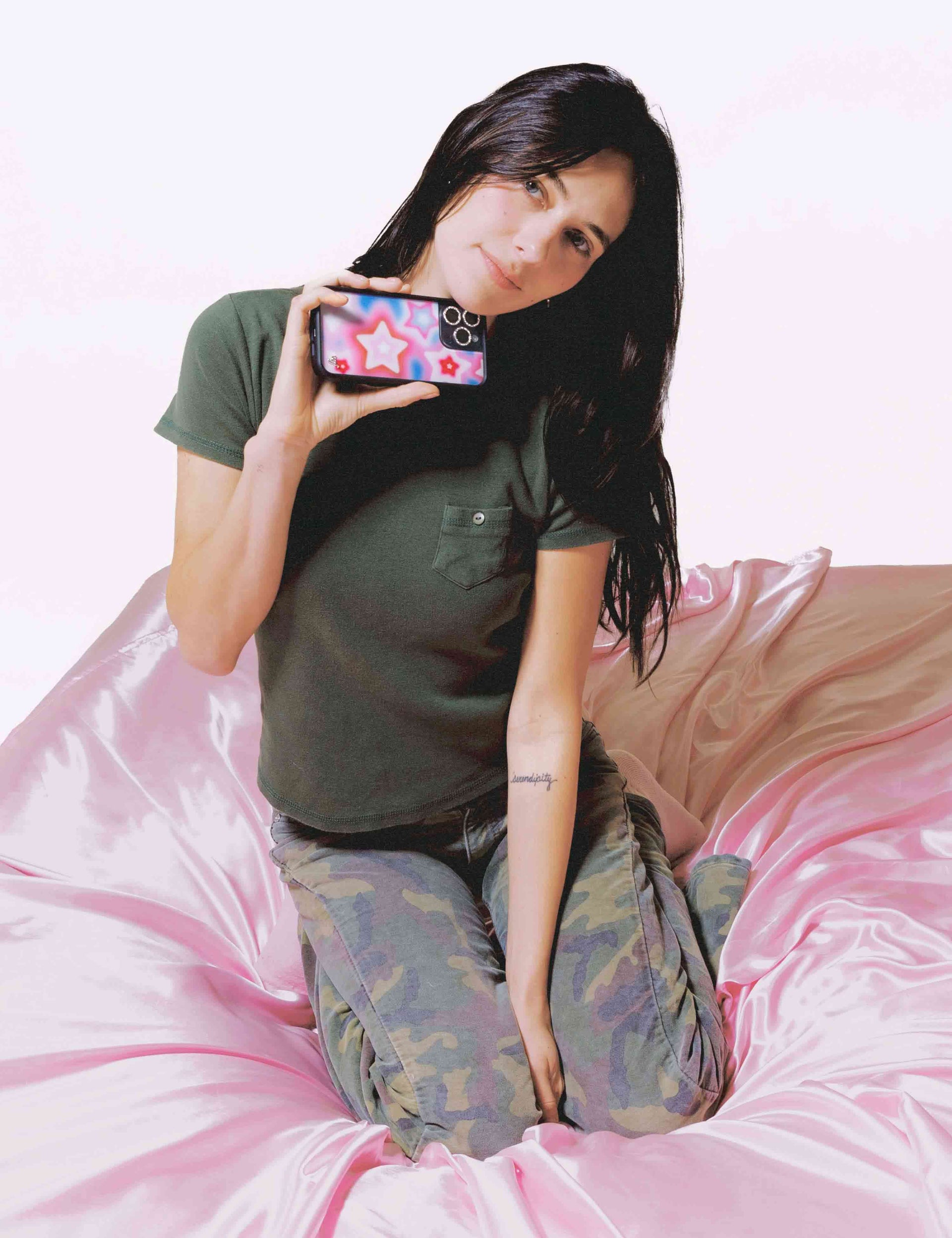 Dream Star iPhone Case in Pink and Blue Celestial Design - Image 25