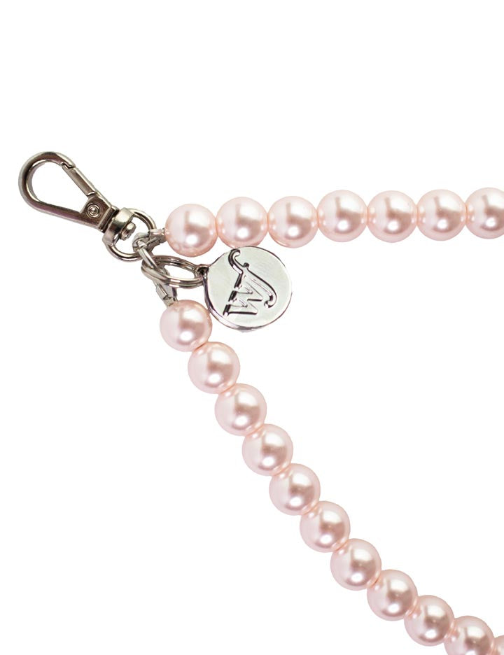 Pearl Wristlet in Pink Phone Accessory Strap - Image 3
