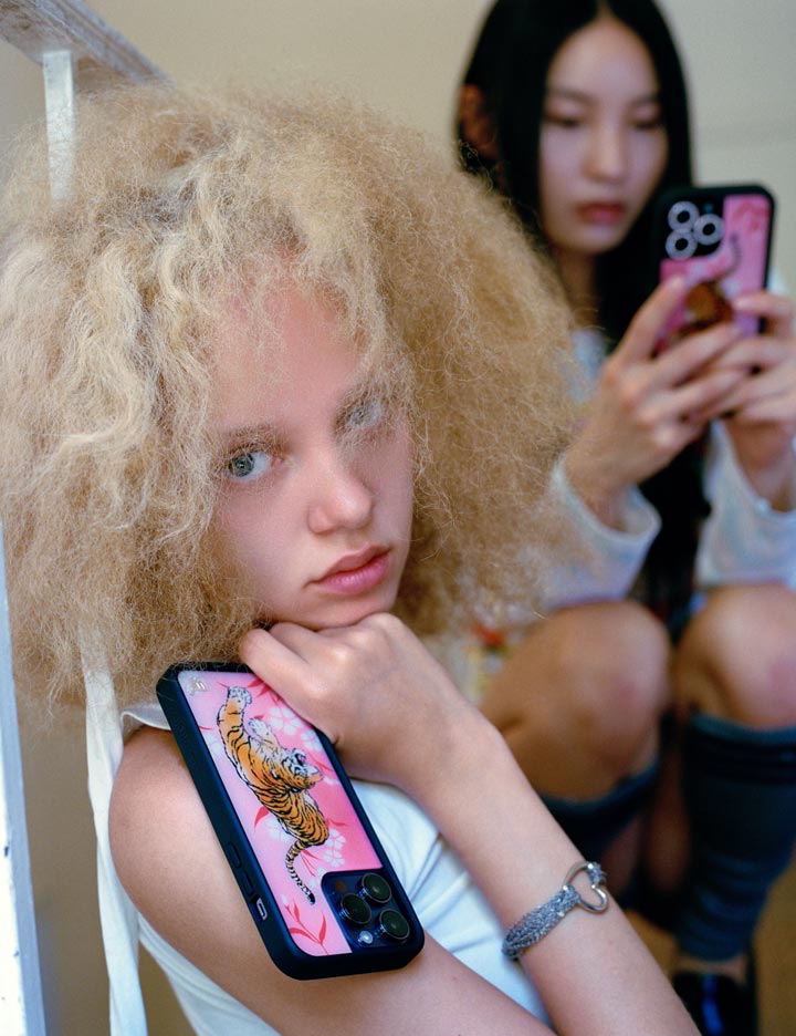 Tiger Blossom iPhone Case