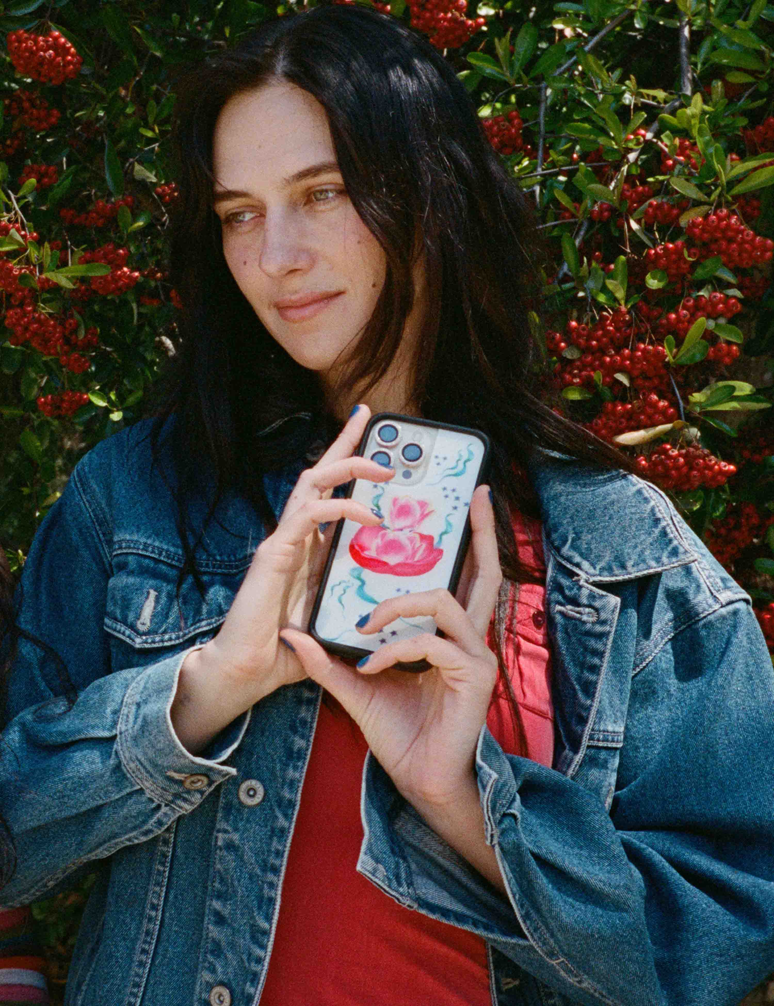 Tulip Baby iPhone Case