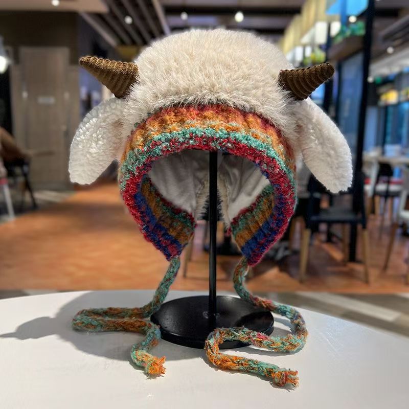 Women's Cold-Proof Knitted Beanie – Winter Warm Hat