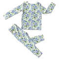 Charleston Hydrangea Bamboo 2-Piece Long Sleeve Set