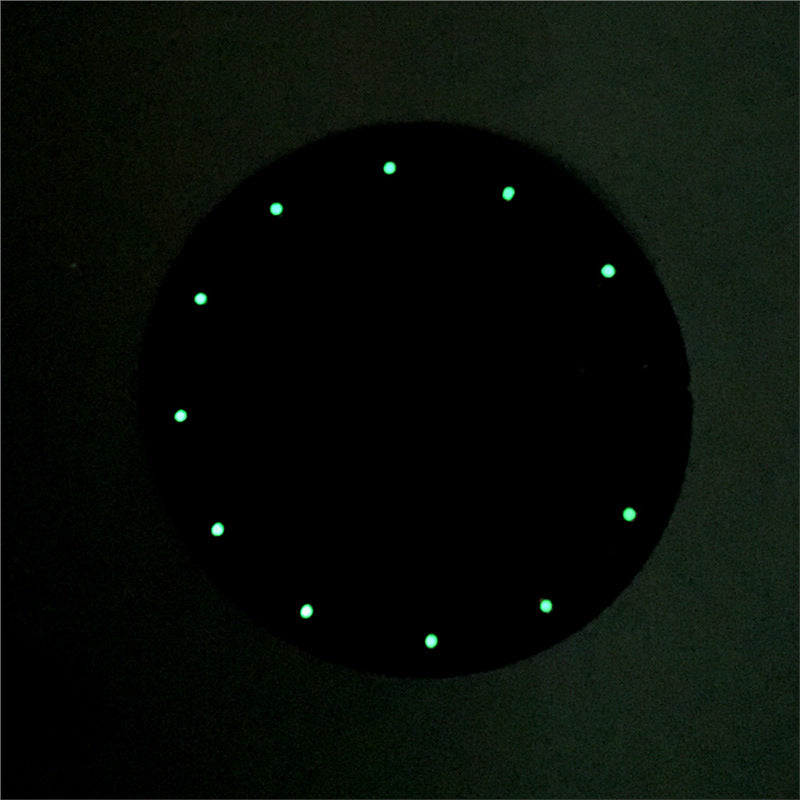 Modified Watch Dial With Luminous Numerals