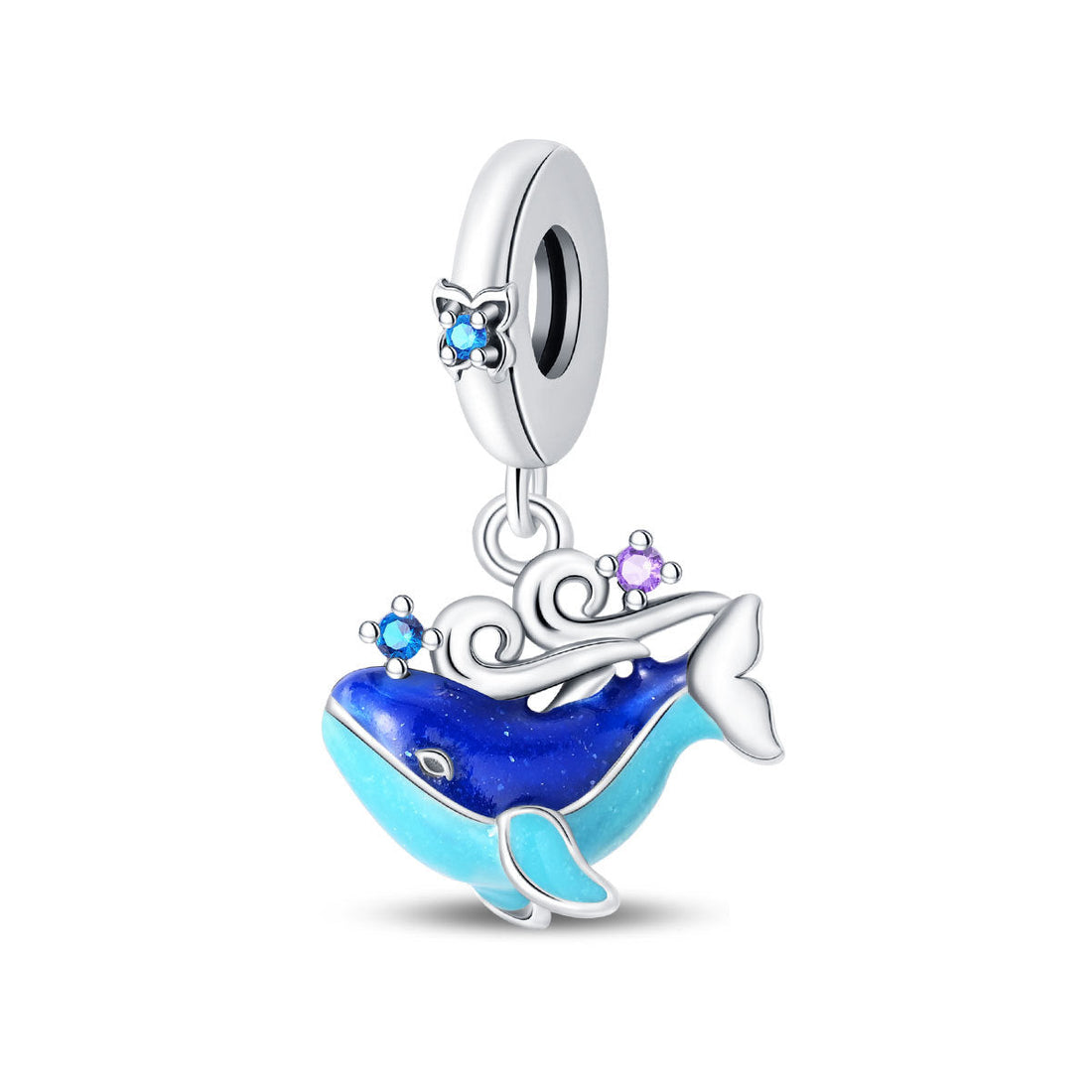 Marine-Style Conch Shell and Starfish Pendant Jewelry Collection